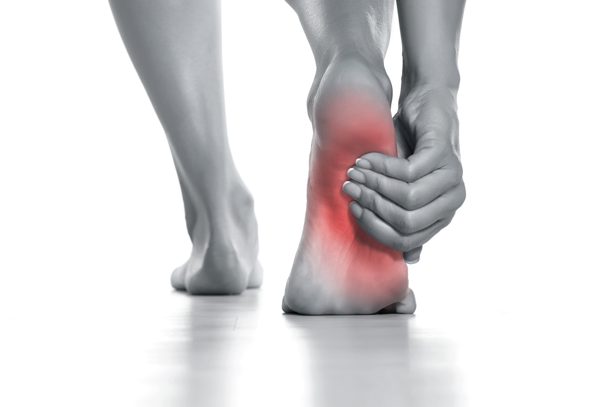 Image showing pain in the bottom of the foot